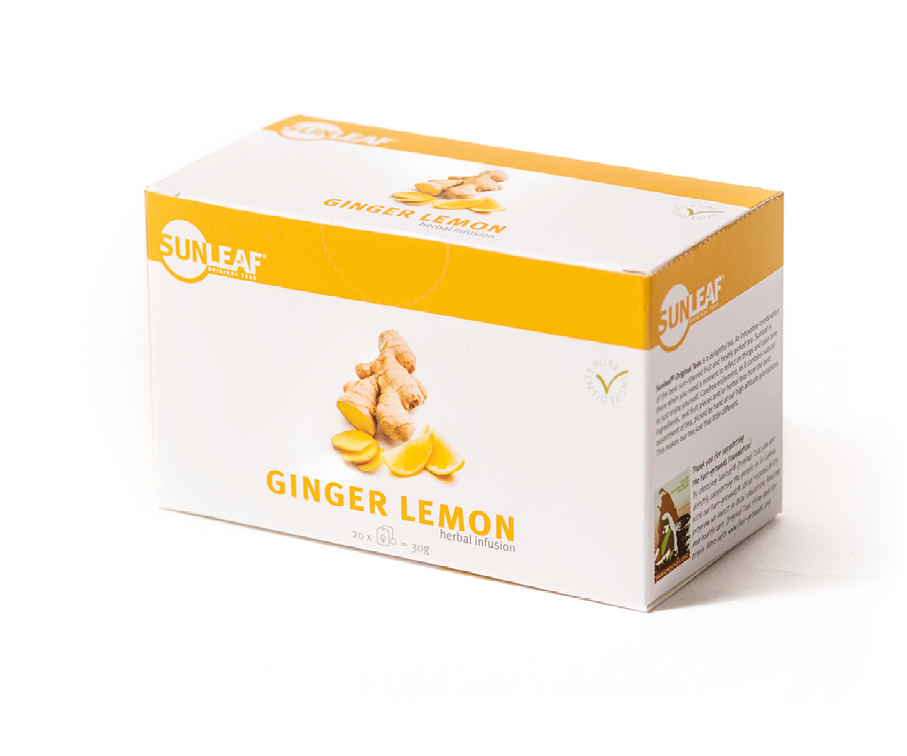 Sunleaf Ginger Lemon 1,5 gr - Tea ginger lemon - 3000117